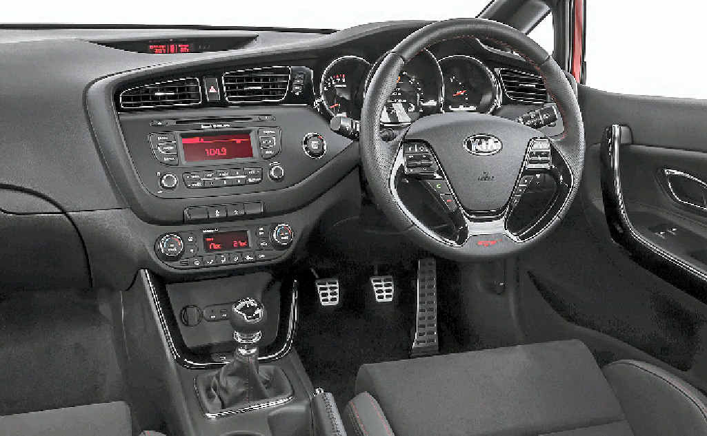 MORE DASH: The centre stereo is the only small disappointment. MORE DASH: The centre stereo is the only small disappointment.
